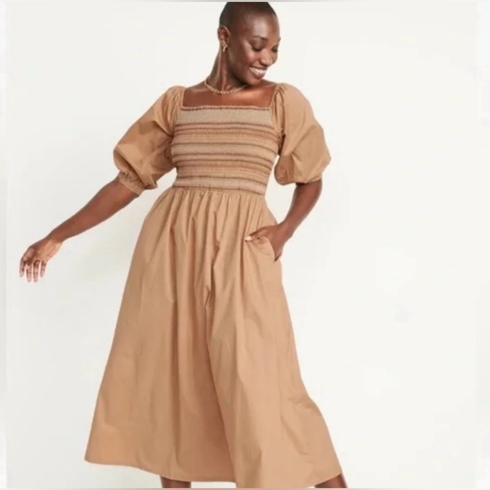 Old Navy Midi peasant bohemian dress
